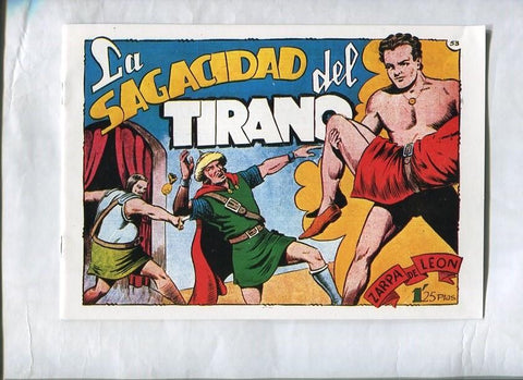 Facsimil: Zarpa de Leon numero 53: La sagacidad del tirano