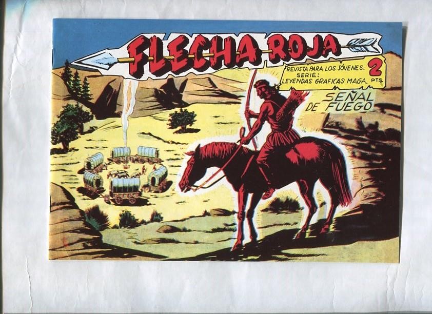 Facsimil: Flecha Roja numero 39: Señal de fuego