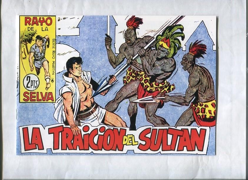 Facsimil: Rayo de la Selva numero 51: La traicion del sultan