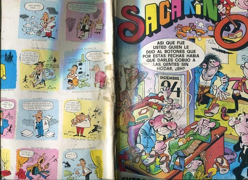 Sacarino extra de navidad 1978