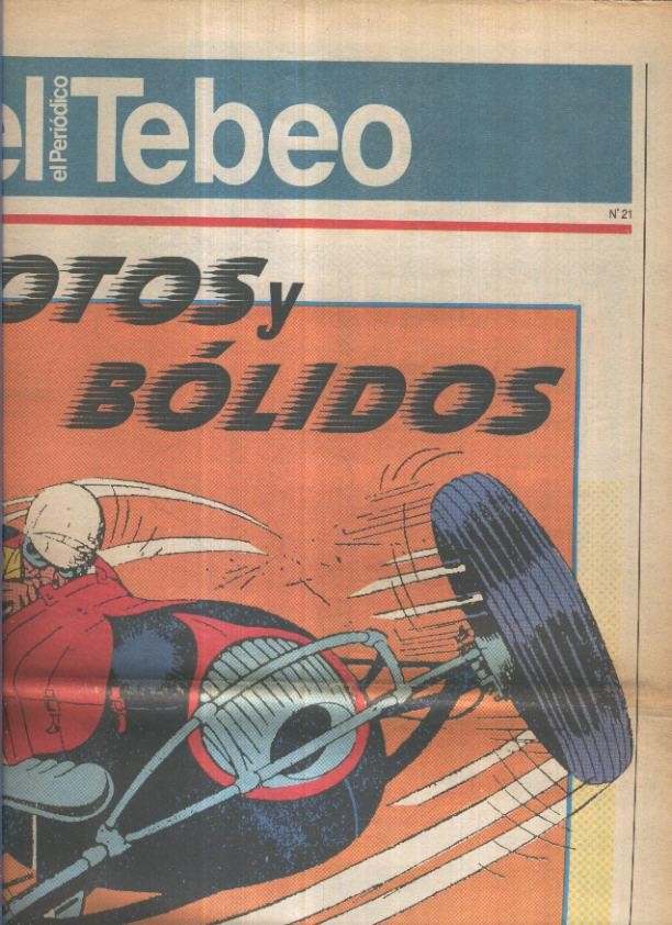 El Tebeo-Dominical dirigido por Toutain, año 90 numero 21: Pilotos y bolidos