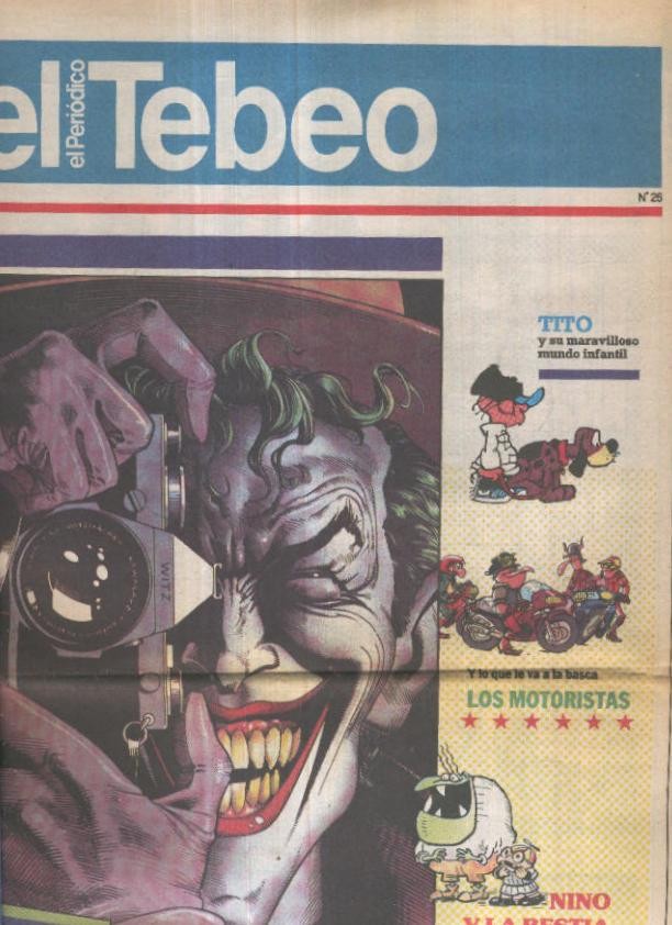 El Tebeo-Dominical dirigido por Toutain, año 90 numero 26: Los malvados del comic