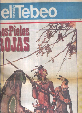 El Tebeo-Dominical dirigido por Toutain, año 90 numero 36: Los pieles rojas