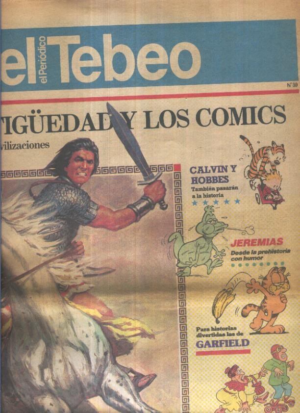 El Tebeo-Dominical dirigido por Toutain, año 90 numero 39: La antiguedad y los comics