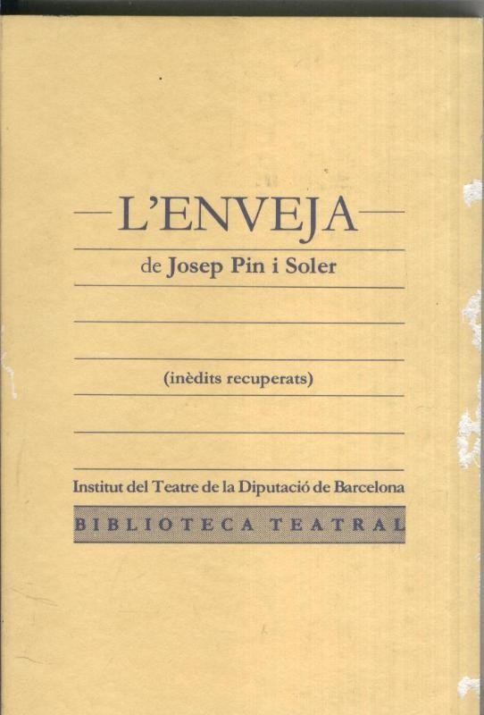 Biblioteca Teatral numero 038: L Enveja