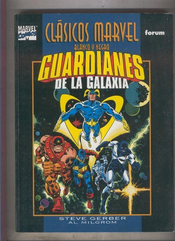 Clasicos Marvel blanco y negro: Guardianes de la Galaxia