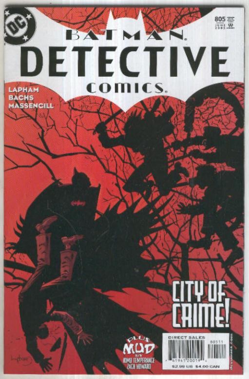 DETECTIVE COMICS Vol.1 No.805: BATMAN - City Of Crime 5