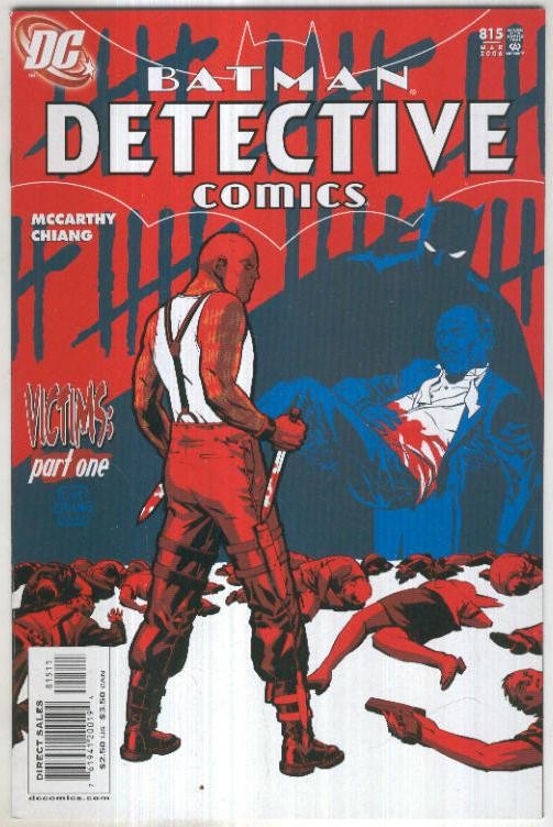 DETECTIVE COMICS Vol.1 No.815: BATMAN - Victims 1
