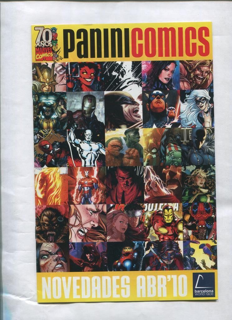 Novedades abril 2010 de Panini Comics