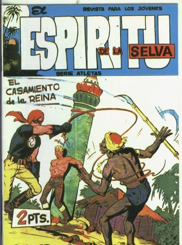 Facsimil: El Espiritu de la Selva numero 35: El casamiento de la reina