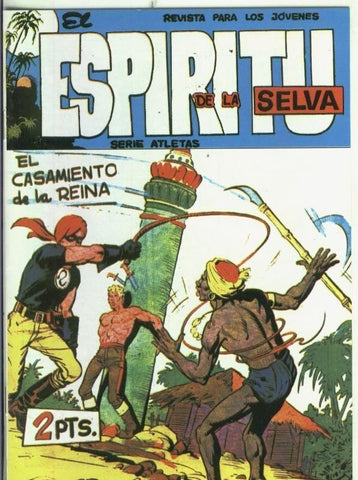 Facsimil: El Espiritu de la Selva numero 35: El casamiento de la reina