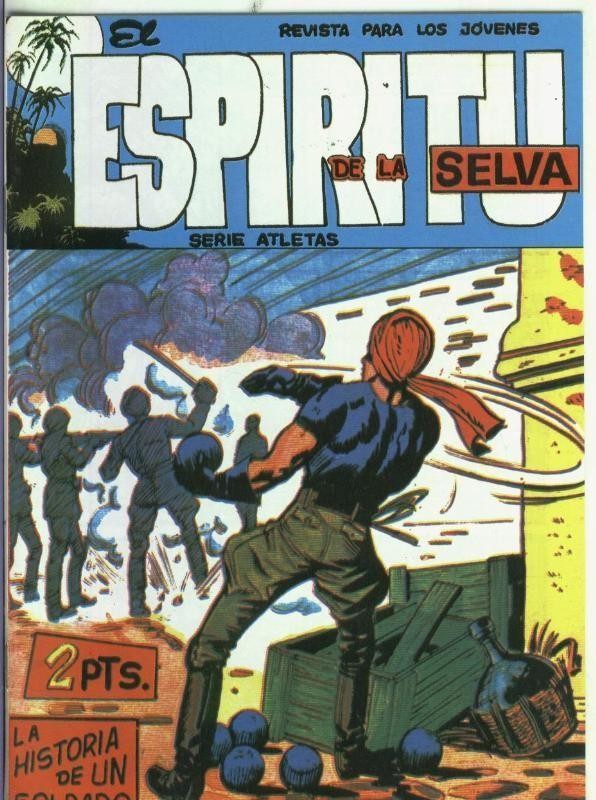 Facsimil: El Espiritu de la Selva numero 37: La historia de un soldado