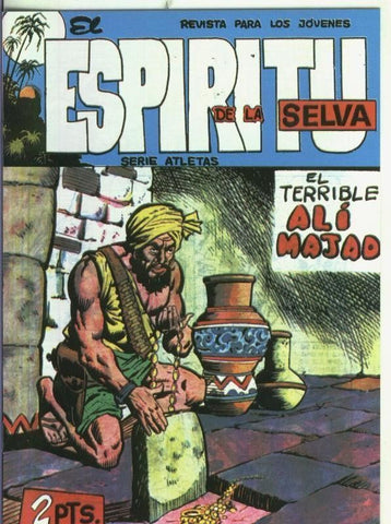 Facsimil: El Espiritu de la Selva numero 51: El terrible Ali Majad