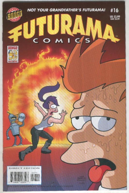 FUTURAMA COMICS Vol.1 No.16: Kickin,it Old School