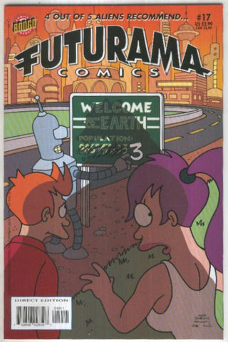 FUTURAMA COMICS Vol.1 No.17: The Time Bender Trilogy 1