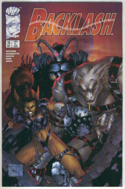 BACKLASH Vol.1: Numero 10 (Image Comics)