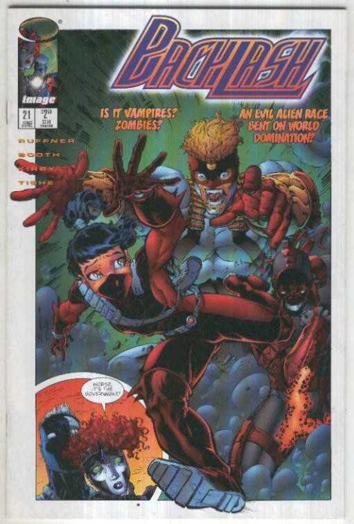 BACKLASH Vol.1: Numero 21 (Image Comics)