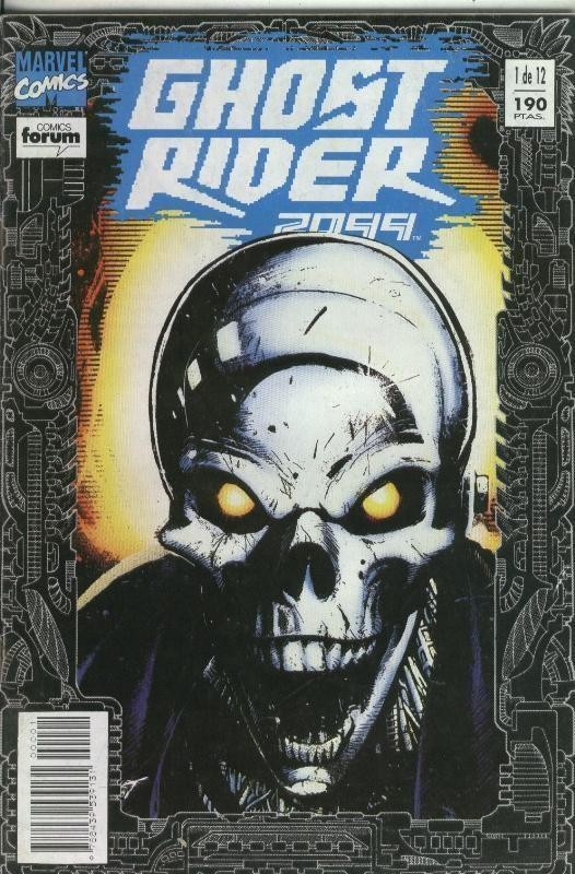 Ghost Rider 2099: Motorista Fantasma numero 01: Metal ardiente