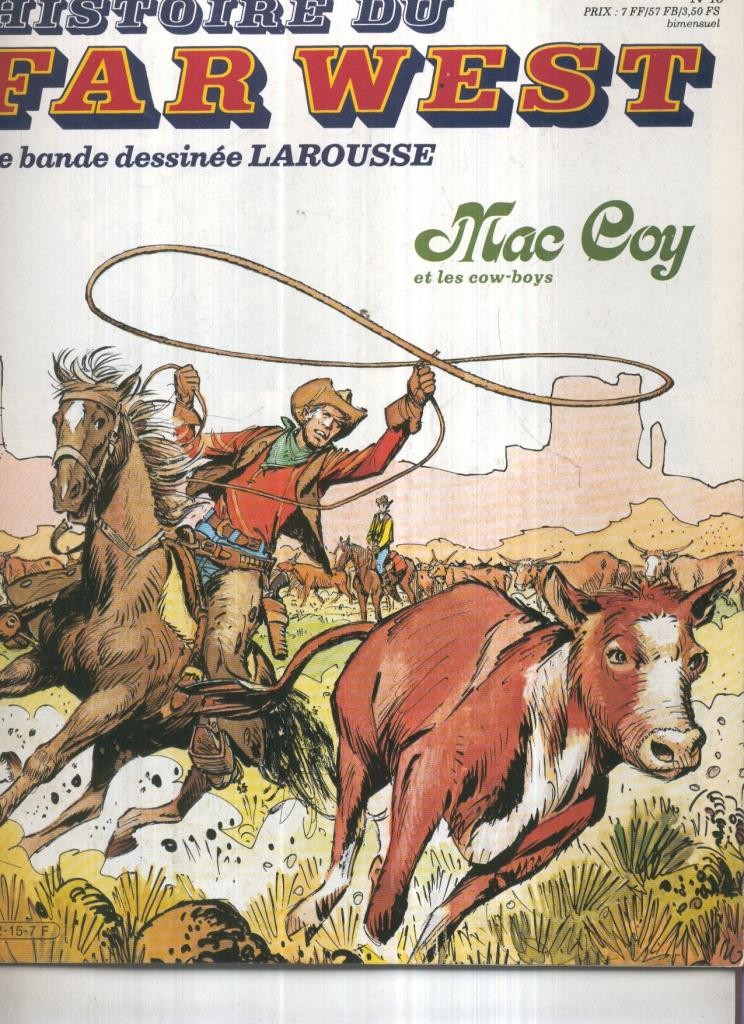 Histoire du Far West numero 15: Mac Coy et les cow-boys