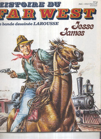 Histoire du Far West numero 20: Jesse James