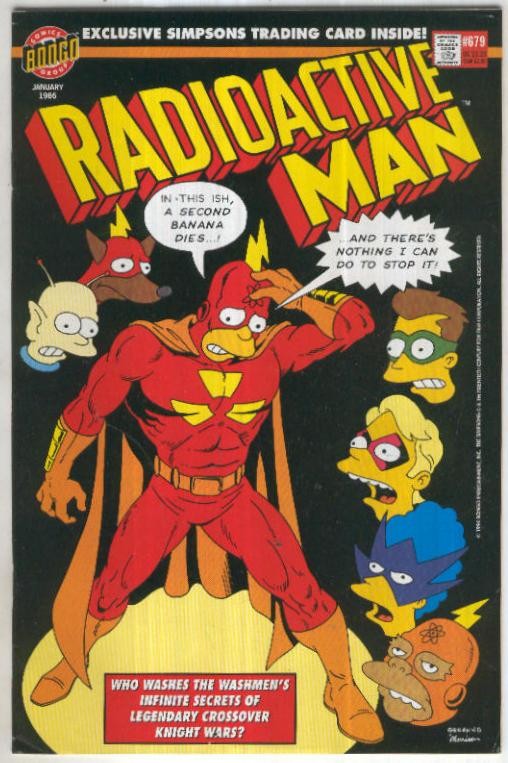 RADIOACTIVE MAN (1994) No.679: Who Washes the Washmen