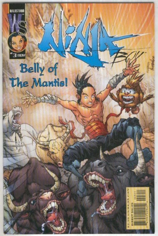 NINJA BOY Vol.1 No.03: Belly of the Mantys (Wildstorm 2001)