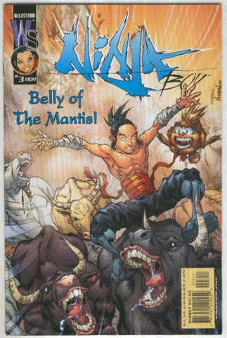 NINJA BOY Vol.1 No.03: Belly of the Mantys (Wildstorm 2001)