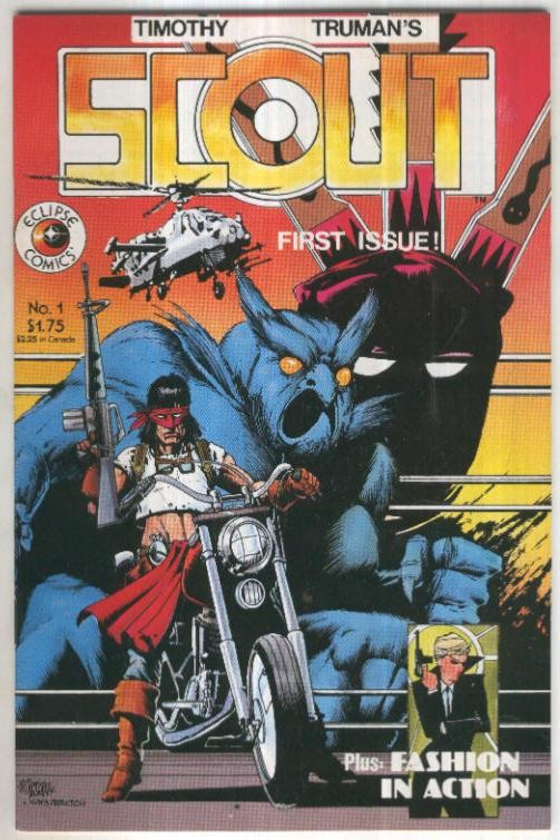 SCOUT Vol.1: Numero 01 (Eclipse Comics 1985-1987)