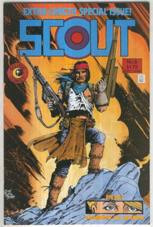 SCOUT Vol.1, No. 06: House Burning Down (Eclipse 1985-1987)