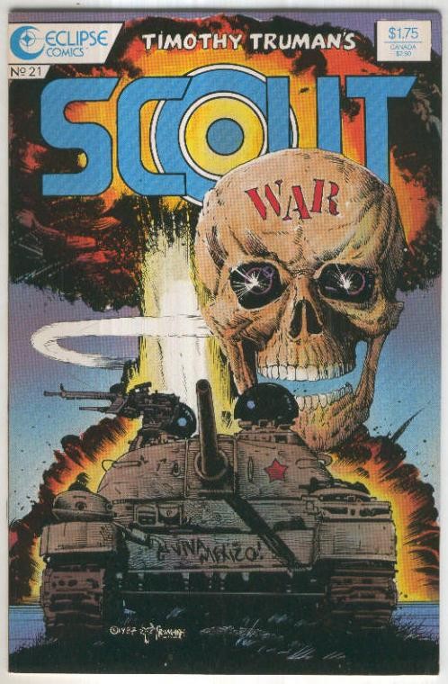 SCOUT Vol.1, No. 21: I,m on Fire (Eclipse Comics 1985-1987)