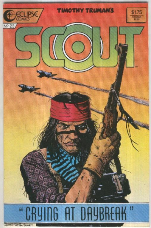 SCOUT Vol.1, No. 23: Cryin at Daybreak (Eclipse Comics 1985-1987) 