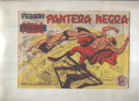 Pequeño Pantera Negra numero 171: duelo feroz