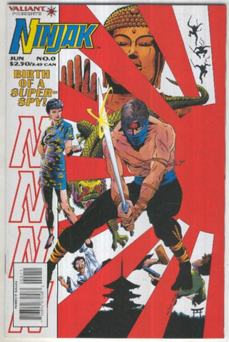 NINJAK, Vol.1 No. 0: Hope and Glory (Valiant 1995)