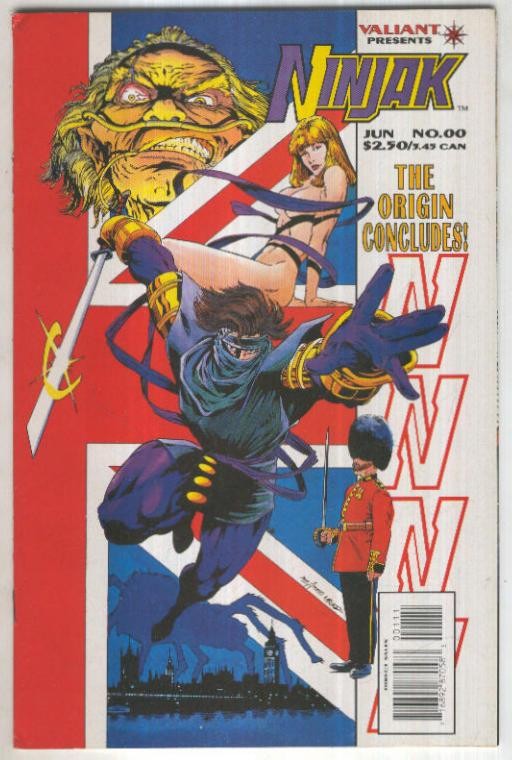 NINJAK, Vol.1 No. 00: Hope and Glory (Valiant 1995)