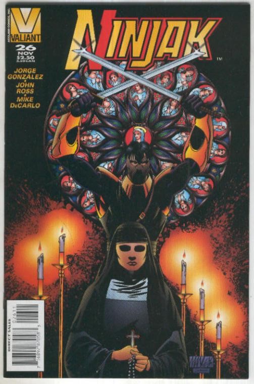 NINJAK, Vol.1 No. 26: Inner Sanctums (Valiant 1995)