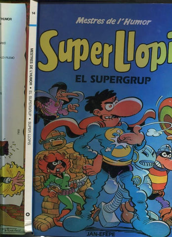 Mestres de l,humor: Super LLopis: El supergup (golpe en canto inferior lomo)