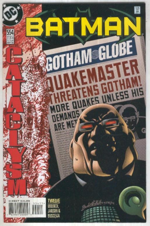 BATMAN Vol.1, No.554: Cataclysm 12 (1998)