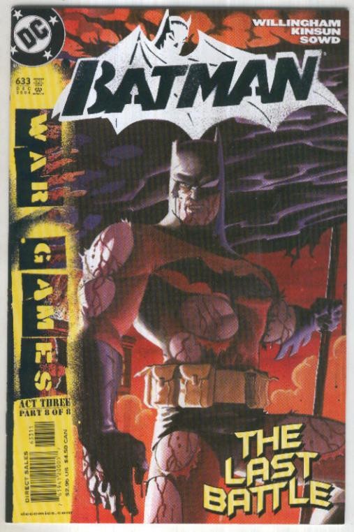 BATMAN Vol.1, No.633: As the Crow Flies 4 (2004)