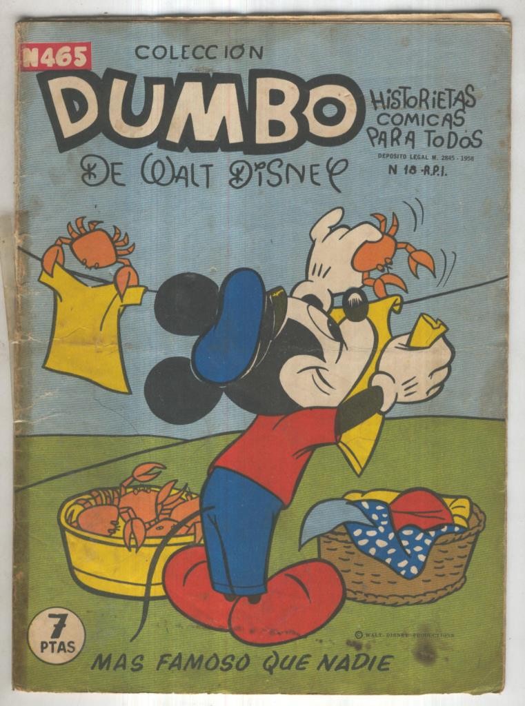 Dumbo numero 465 (aviejado)