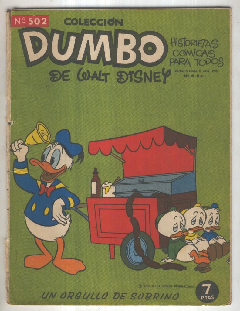 Dumbo numero 502 (aviejado)