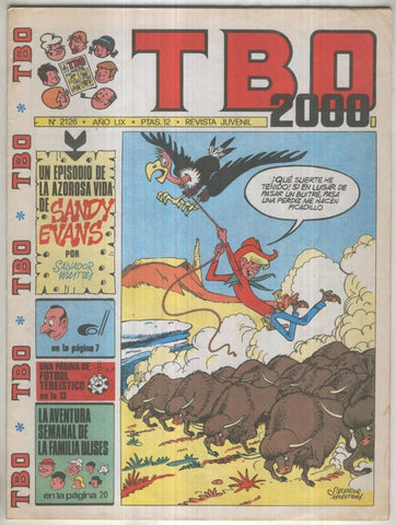 TBO 2000 numero 2126: Sandy Evans de Salvador Mestres