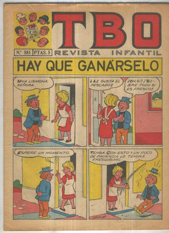 TBO numero 581: Hay que ganarselo de Ayne