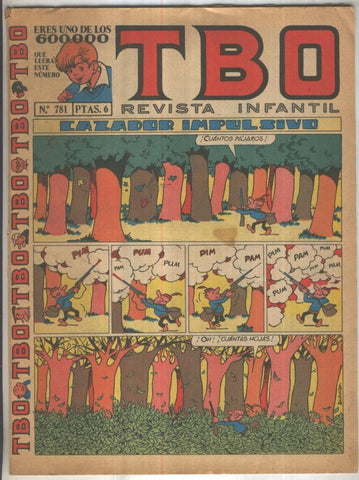 TBO numero 781: Cazador impulsivo de Blanco