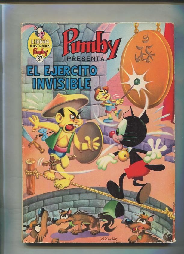 LIbros ilustrados Pumby numero 37: El jercito invisible