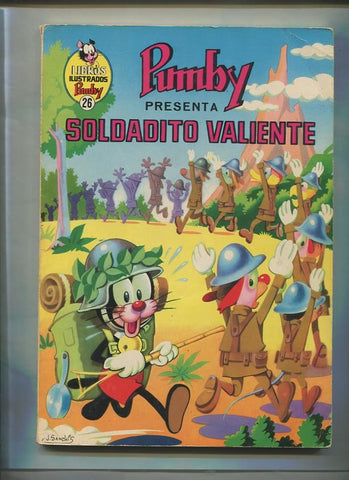 LIbros ilustrados Pumby numero 26: Soldadito valiente