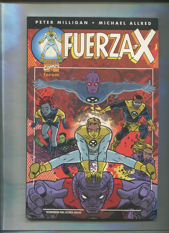 Fuerza X: nuevos comienzos (leve subrayado en parte credito)