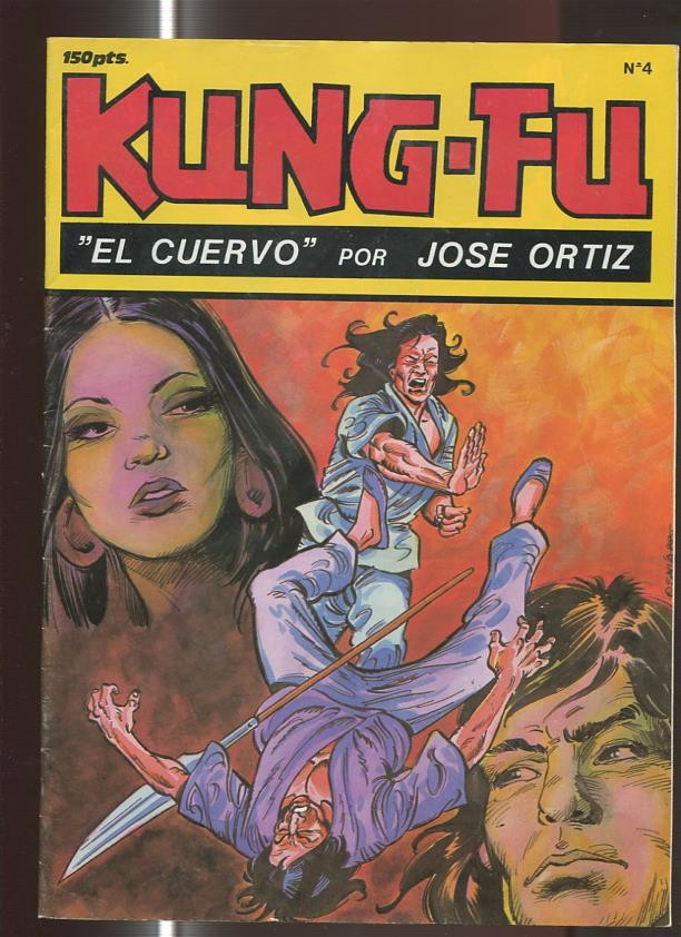 Kung Fu: El Cuervo de Jose Ortiz numero 4