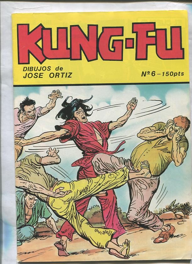 Kung Fu: El Cuervo de Jose Ortiz numero 6