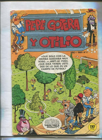 Pepe Gotera y Otilio. Extra numero 002 (numerado 1 en trasera)