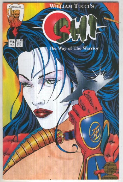 SHI: THE WAY OF THE WARRIOR, Vol.1: Numero 04 (Crusade 1995)